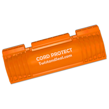 Twist and Seal Cord Protect - Outdoor Extension Cord Protector - Orange