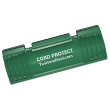 Twist and Seal Cord Protect - Outdoor Extension Cord Protector - Green